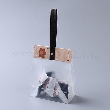 Sacchetto regalo in plastica trasparente OPP-B002-I02-1