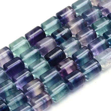 Chapelets de perles en fluorite naturel G-O170-92-1