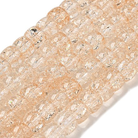 Прозрачная краска-распылитель с трещинами стеклянные бусины нити GLAA-NH0001-05H-1