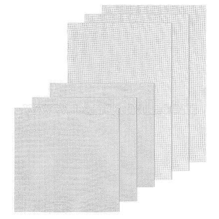 2 стиль хлопчатобумажная/поликоттоновая ткань для вышивки крестом DIY-AR0004-87-1