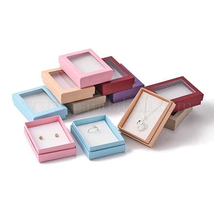 Boîtes à bijoux en carton CBOX-N012-14-1
