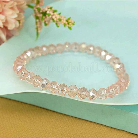 Классические женские стрейч-браслеты из граненого стекла в этническом стиле RE4529-3-1