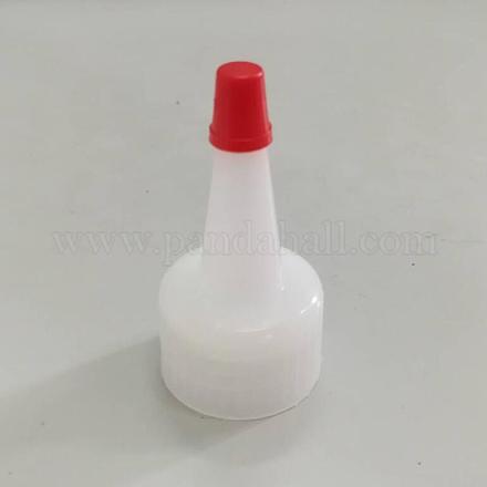 Tapas de botellas de plástico DIY-WH0002-06Q-1
