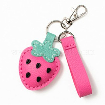 DIY Strawberry Keychain Kits DIY-A009-06-1