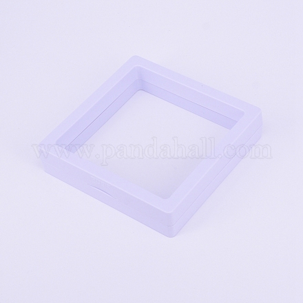 Полиэтиленовый (pe) 3d держатель дисплея с плавающей рамкой&nbsp;ODIS-WH0006-03B-02-1