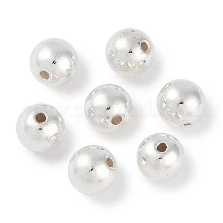 Пластиковые круглые бусины ccb ALUM-U001-08D-05-1