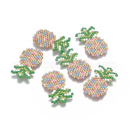 Perles rocailles japonaises manuelles SEED-P003-44-1