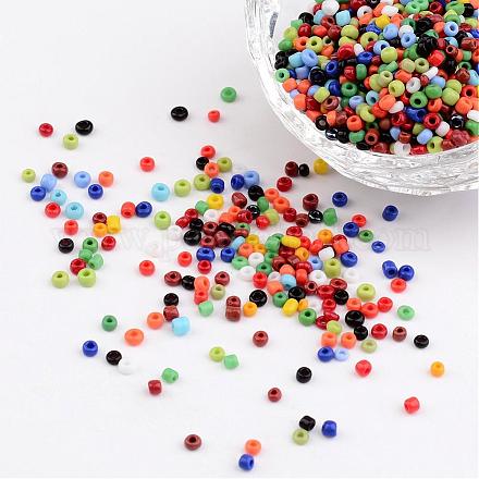 12/0 couleurs opaques perles de graines de verre rond X-SEED-A010-2mm-51-1