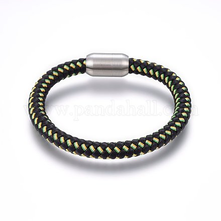 Leather Cord Bracelets BJEW-G603-03P-1