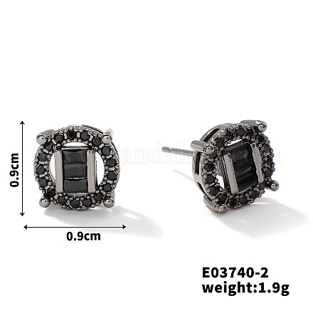 Латунь серьги OT8798-1-1