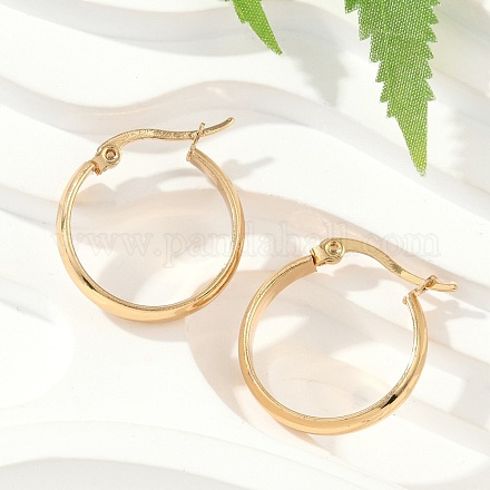 201 серьги-кольца из нержавеющей стали EJEW-Q026-17G-A-1