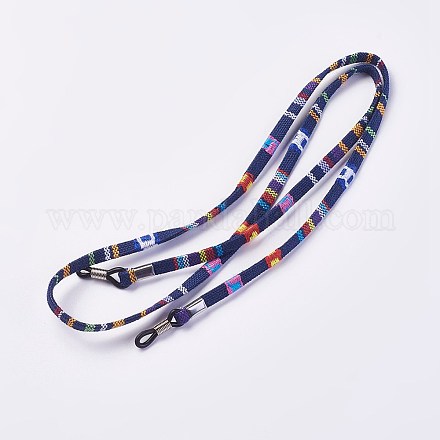 Ethnic Style Anti-skidding Flat Eyeglasses Chains AJEW-TAC0017-02B-1