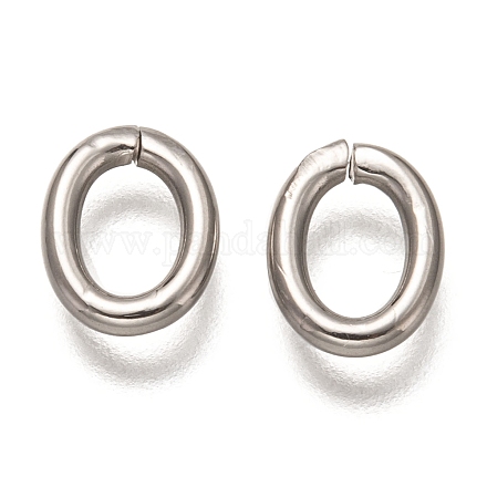 201 Stainless Steel Jump Ring STAS-H136-12A-P-1