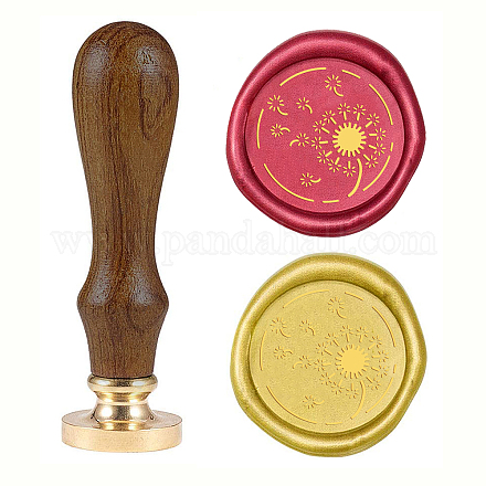 Wax Seal Stamp Set AJEW-WH0131-376-1