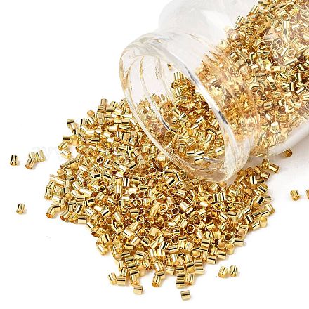 Зажимные бусины из латуни&nbsp;KK-R077-2mm-G-1