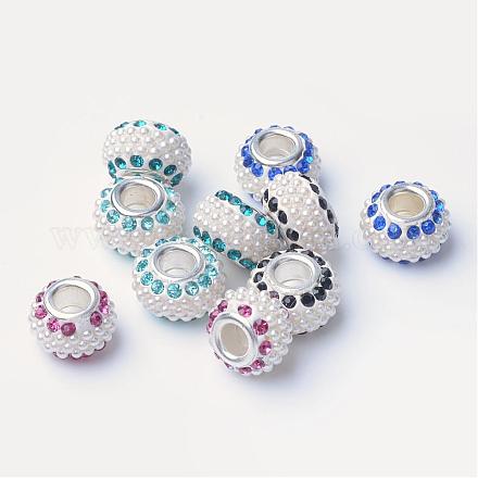 Perle europee di plastica imitazione perla in abs CPDL-S005-M-1
