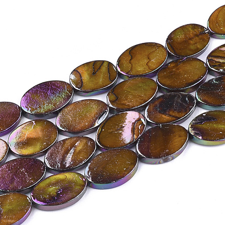 Chapelets de perles en coquille d'eau douce  SSHEL-T007-19A-1