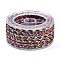 12-Ply Braided Nylon Cord, for Jewelry Making, Round, Coconut Brown, 3.8~5mm, about 2.19 Yards(2m)~3.28 Yards(3m)/Roll