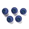Silicone Beads, Focal Beads, Dark Blue, Blueberry, 17x16mm, Hole: 2mm
