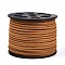 Faux Suede Cords, Faux Suede Lace, Peru, 1/8 inch(3mm)x1.5mm, about 100yards/roll(91.44m/roll), 300 feet/roll