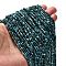 Natural Apatite Beads Strands, Faceted Round, 3.5mm, Hole: 0.6mm, about 125~128pcs/strand, 15~15.20''(38.1~38.6cm)
