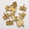 Tibetan Style Alloy Pendants, Cadmium Free & Lead Free, Camera, Antique Golden, 22x20x4mm, Hole: 3mm