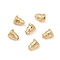 304 Stainless Steel Ear Nuts, Golden, 5.5x5mm, Hole: 1mm