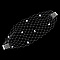 Nylon Fascinator Mesh Face Veil, with Iron Combs, for Women Wedding Party Decorations, White, 380mm