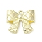 Alloy Pendants, Bowknot Charms, Lead Free & Cadmium Free & Nickel Free, Rack Plating, Golden, 15x17.5x5mm, Hole: 1.8mm