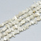 Natural White Moonstone Beads Strands, Chip, Old Lace, 3~11x3~5x1~4mm, Hole: 1mm, about 380~400pcs/strand, 33 inch
