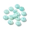 Transparent Acrylic Beads, Rondelle, Faceted, Turquoise, 8.5x5mm, Hole: 1.8mm