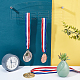 Wandmontierte Medaillenständer aus transparentem Acryl ODIS-WH0032-05-6