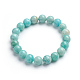 Натуральный амазонитовые браслеты простирания BJEW-E373-10mm-09-1
