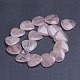 Chapelets de perles en quartz rose naturel G-XCP0003-2