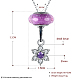 925 Sterling Silver Pendant Necklaces NJEW-BB18227-3