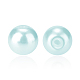 Perlmutt umweltfreundliche gefärbte Glasperle runde Perle HY-PH0002-08-B-3