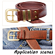 Hebillas de cinturón de hombre de latón DIY-WH0304-140A-6