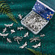 SUNNYCLUE 1 BOX 70Pcs 7 Style Dragonfly Charms Bulk Butterfly Pendants Flying Animal Insect Stainless Steel Charm for DIY jewellery Making Bracelets Necklaces Crafts Supplies TIBE-SC0001-55-4