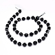 Brins de perles d'onyx noir naturel G-O201B-52A-2