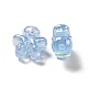 Placage uv perles acryliques irisées arc-en-ciel PACR-M002-11-3