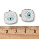 Подвески из нержавеющей стали 304 с эмалью STAS-A080-17P-01-3