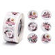 1 Inch Thank You Roll Stickers DIY-E023-07C-1