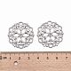 Tibetan Style Filigree Joiners Links TIBE-A11623-AS-FF-4