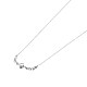 925 подвесные стерлингового серебра ожерелья NJEW-BB34121-4