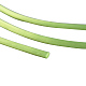 フラット弾性クリスタルストリング  弾性ビーズ糸  ストレッチブレスレット作り用  黄緑  0.8mm  約65.61ヤード（60m）/ロール X-EW-O001-01I-3
