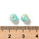 Opaque Acrylic Beads OACR-Z016-01B-10-3