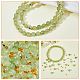 SUPERFINDINGS 1 Strand Natural Prehnite Beads Strands 39cm Long Moss Prehnite Beads Strand Cube Prehnite Beads Shaded Prehnite Beads for DIY Jewelry Making AJEW-FH0003-68-5