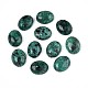 Кабошоны из натуральной африканской бирюзы (яшмы) G-ZX005-08-1