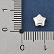 925 серебряная бусина в форме звезды с улыбающимся лицом STER-R013-19S-3