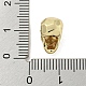 Латунные микропаве из прозрачного кубического циркония ZIRC-P119-17B-G-3